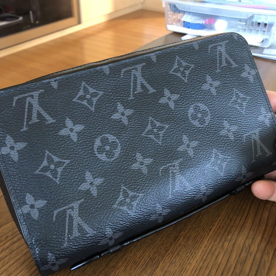 ルイヴィトン　モノグラム　エクリプス　ジッピーXL 長財布！