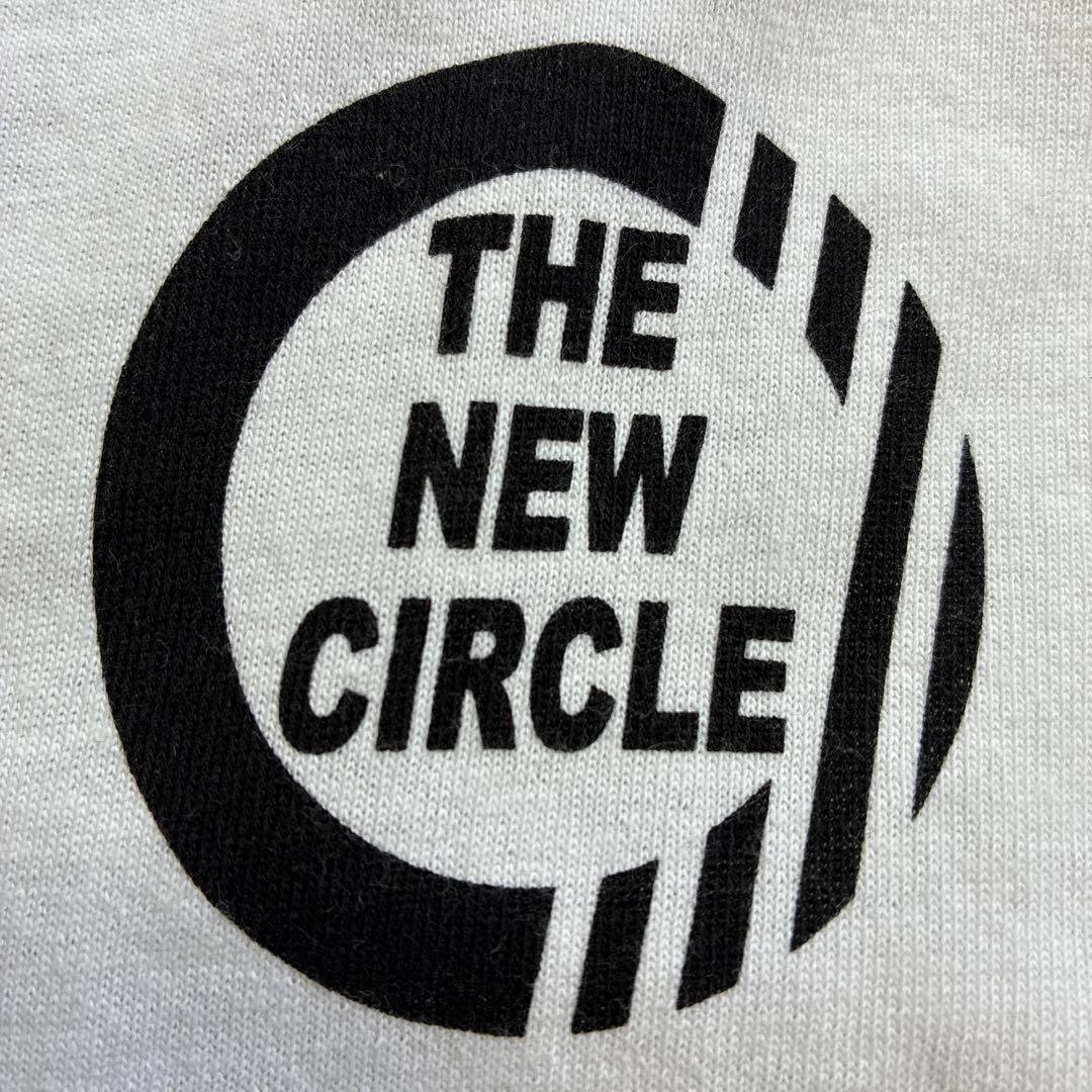 レギュラー古着！THE NEW CIRCLE C 長袖カットソー ロンTホワイト