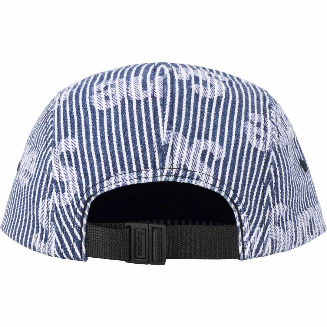 【Supreme】★送料・関税込★デニムキャンプキャップストライプ Supremeシュプリーム デニム キャンプ キャップ ストライプ