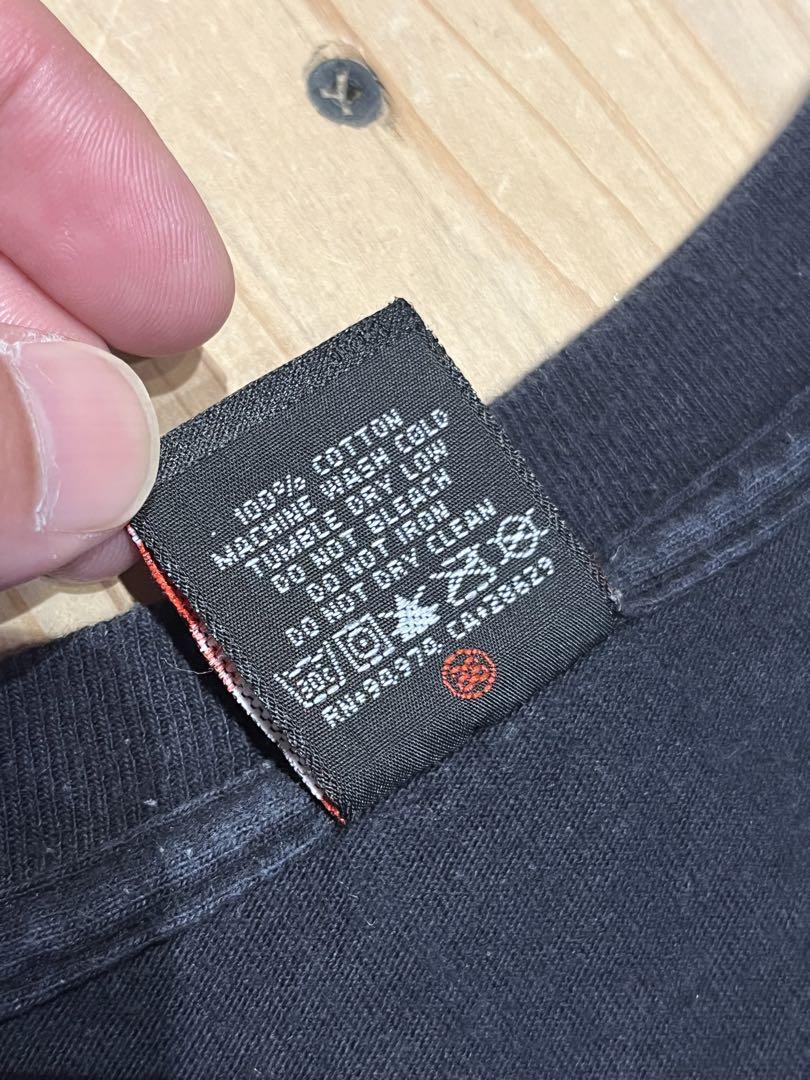 00s vintage Stussy マイク　ラジカセ　Tシャツ ブラック L