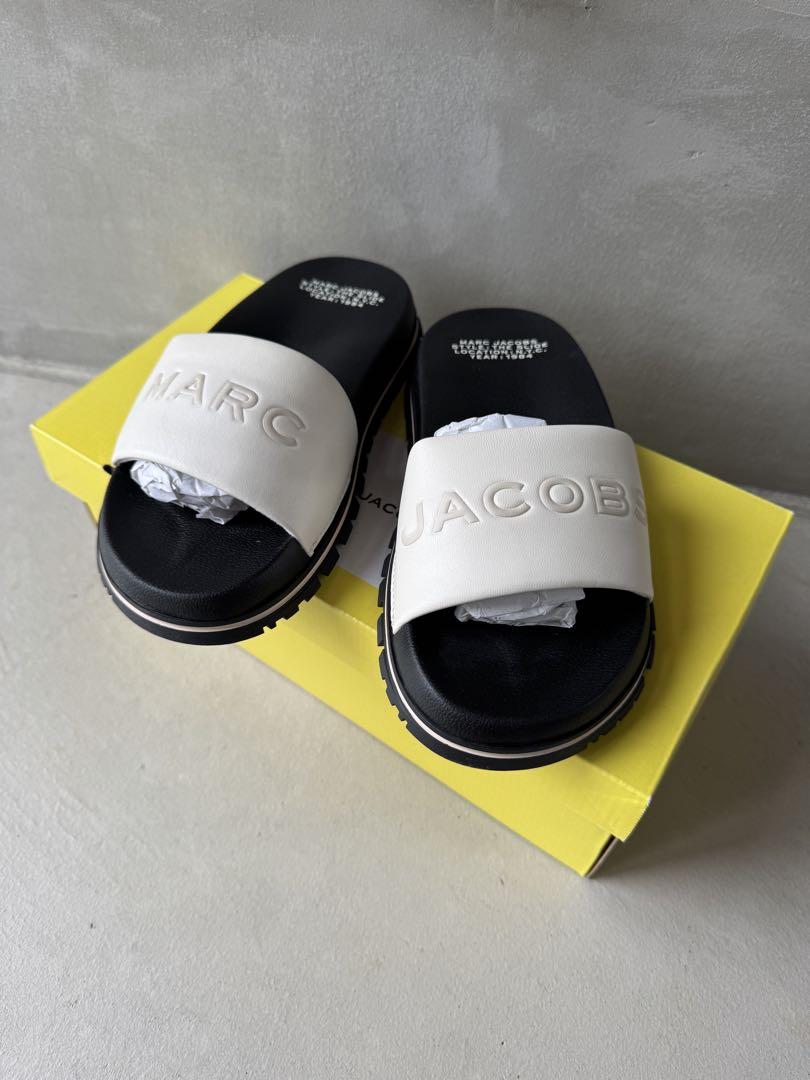 MARC JACOBS M9002407 001 レザースライドサンダル BLACK(新品） 楽天市場】ポイント5倍セール MARC JACOBS マークジェイコブス