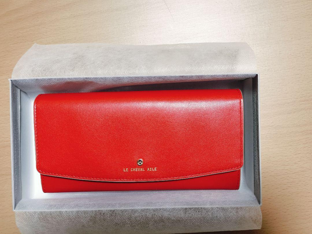 LE CHEVAL AILE（ル・シュヴァル・エール）レッド 長財布 新品