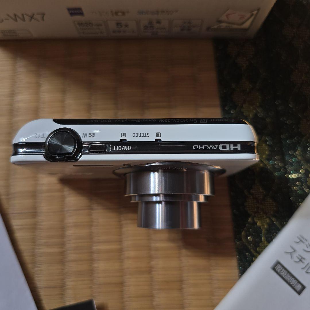 【ハヤイモノガチ】Sony Cyber-shot DSC-WX7 ホワイト