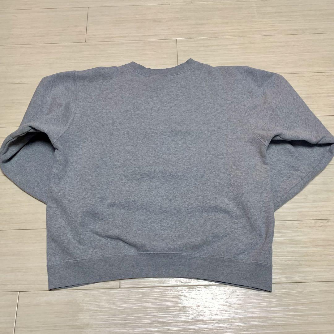 【美品】STUSSYスウェットトレーナー Lサイズ グレー