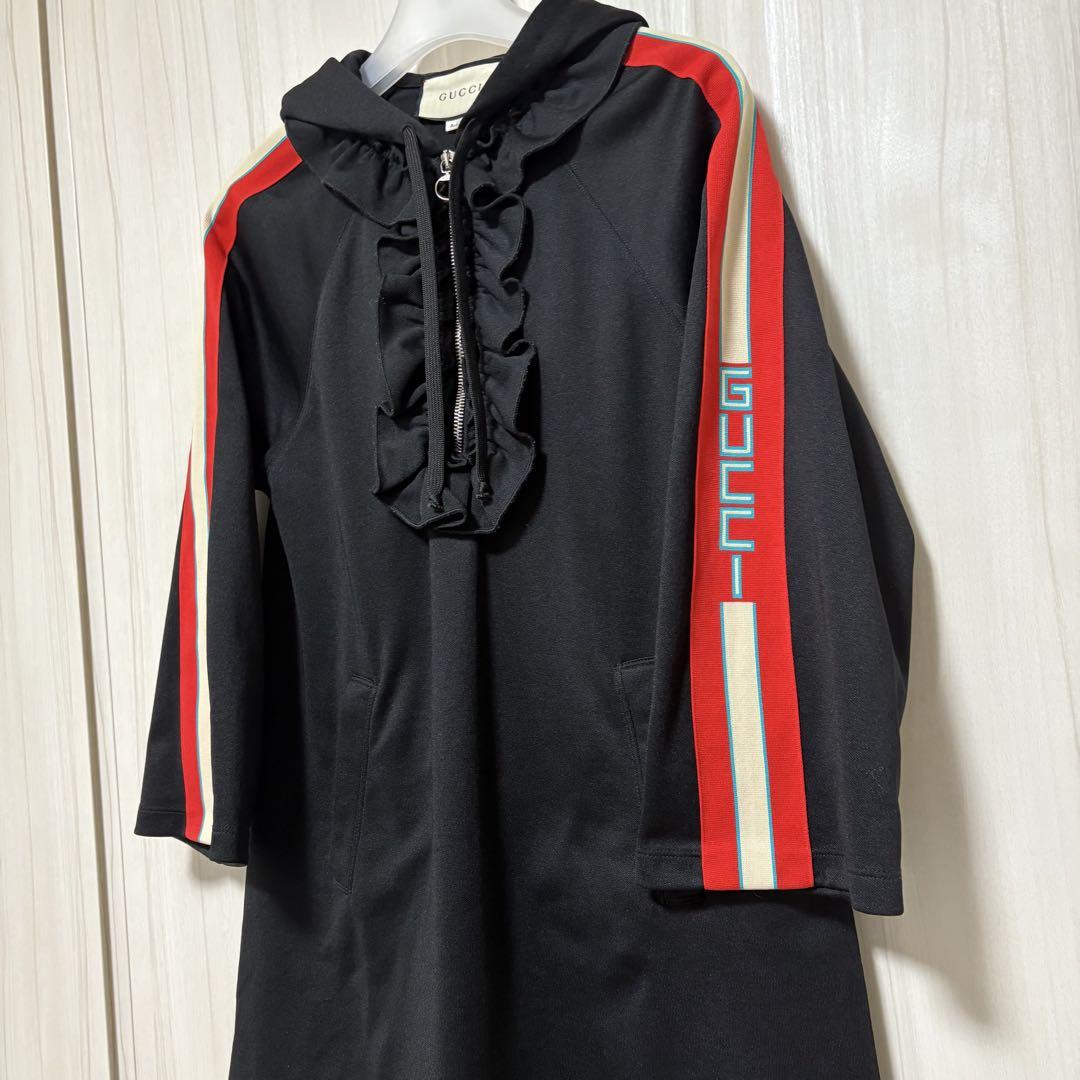 美品 GUCCI パーカーチュニックワンピース