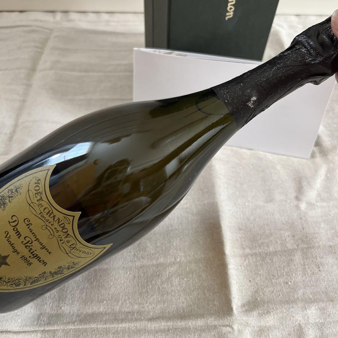 ドンペリニヨン　ヴィンテージ1998 シャンパン750ml 未開栓古酒　箱なし ドンペリニヨン ヴィンテージ1998 シャンパン750ml 未開栓古酒