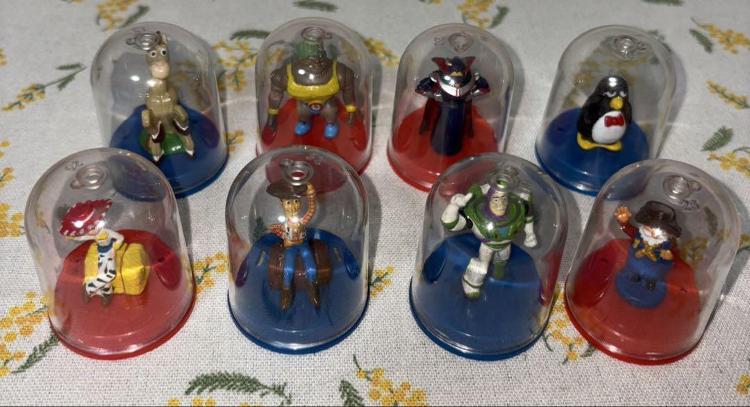 トイストーリーミニドームフィギュア1・2の16セット・ピクサー