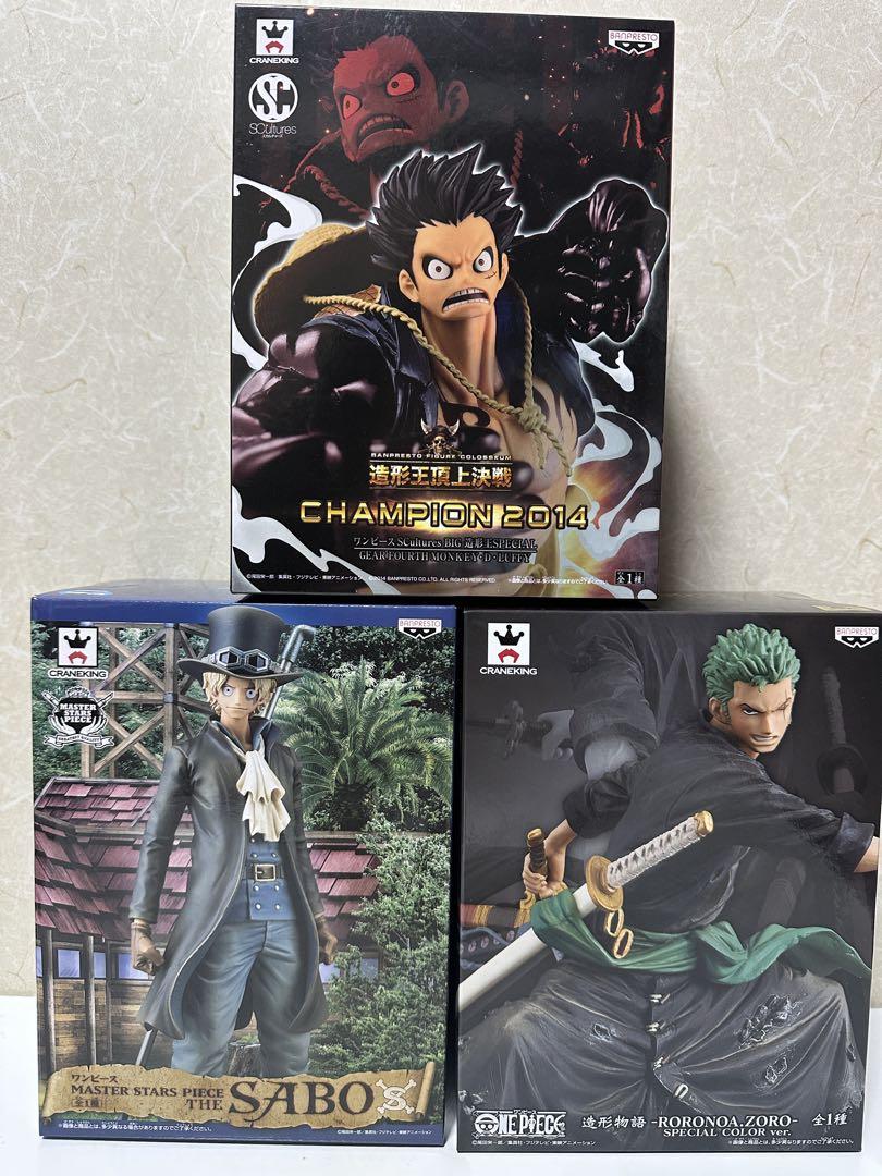 MASTERISE ワンピース フィギュア 3体セット ワンピース フィギュア 3体セット - メルカリ