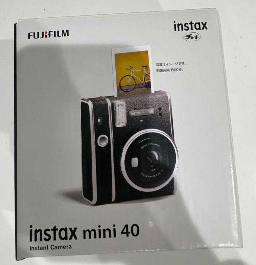 生産終了品　FUJIFILM instax mini 40 インスタントカメラ