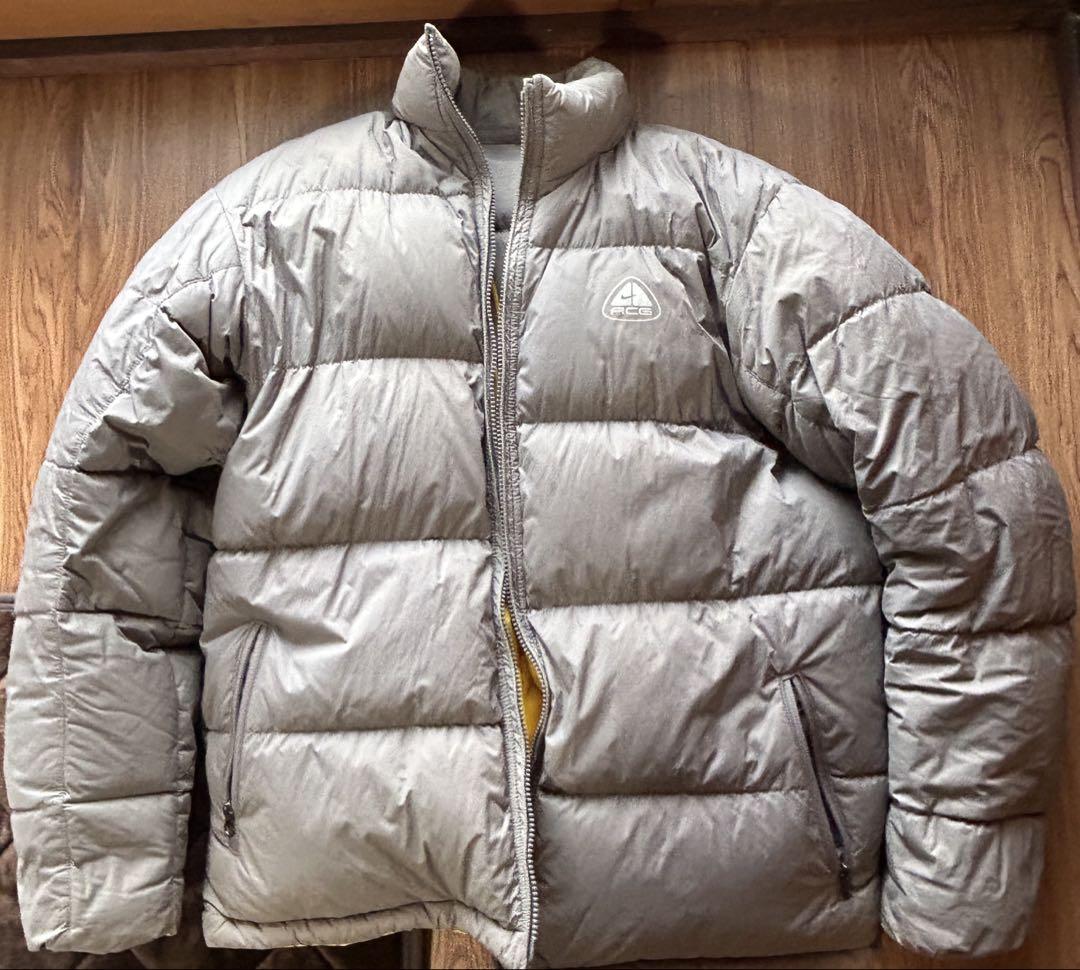 NIKE ACG OUTERLAYER3 リバーシブルダウン　グレーイエロー 8,814円