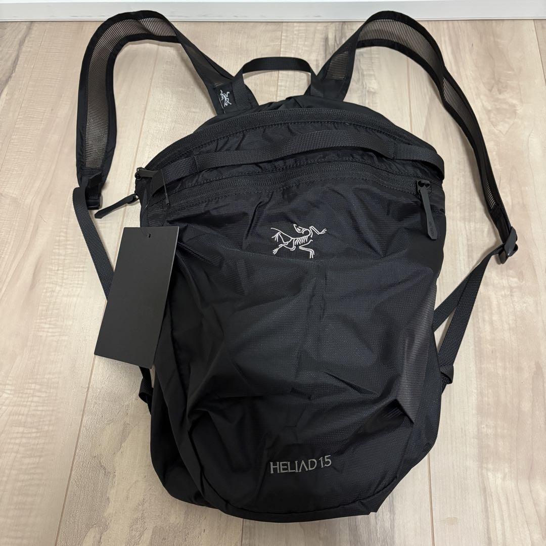 Arc'teryx HELIAD 15 ブラック　アークテリクス　ヒリアド15Ｌ