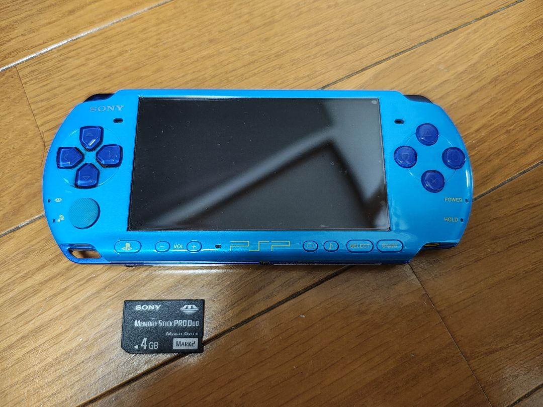 PSP3000RR　スカイブルー&マリンブルー！動作確認済！