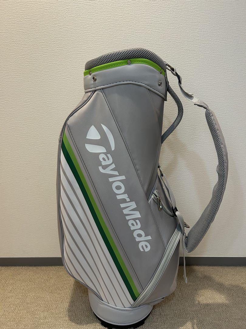 福袋安いいね半額ストア TaylorMade(テーラーメイド)キャディバッグ グレー/グリーン ゴルフバッグ・キャディバッグ