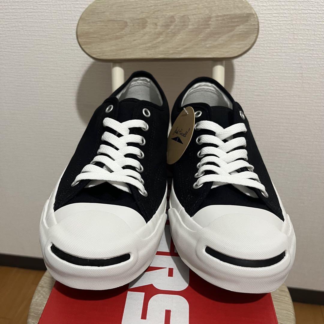 新品未使用! 廃盤モデル コンバース ジャックパーセル ブラック 27.5cm