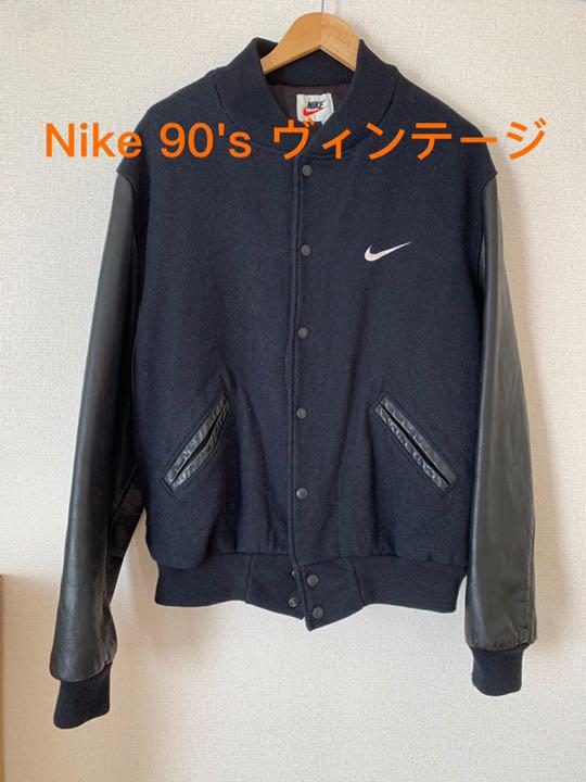 限定SALE新作 Nike 希少 刺繍ロゴ 値下げ eYEoR-m88402733292 ヴィンテージ 皮スタジャン セール格安