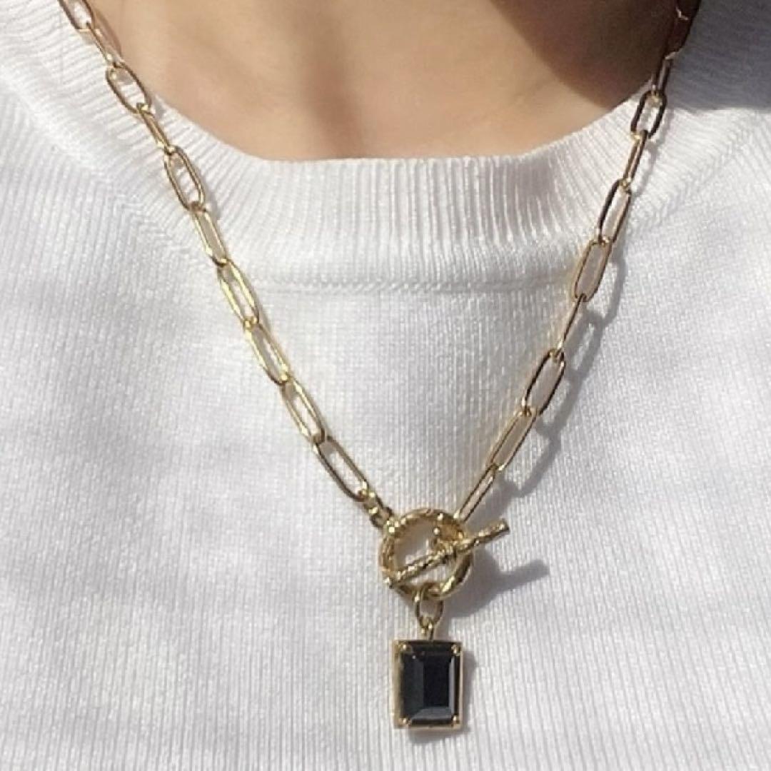 IRIEBEACH onyx × mantel ネックレス