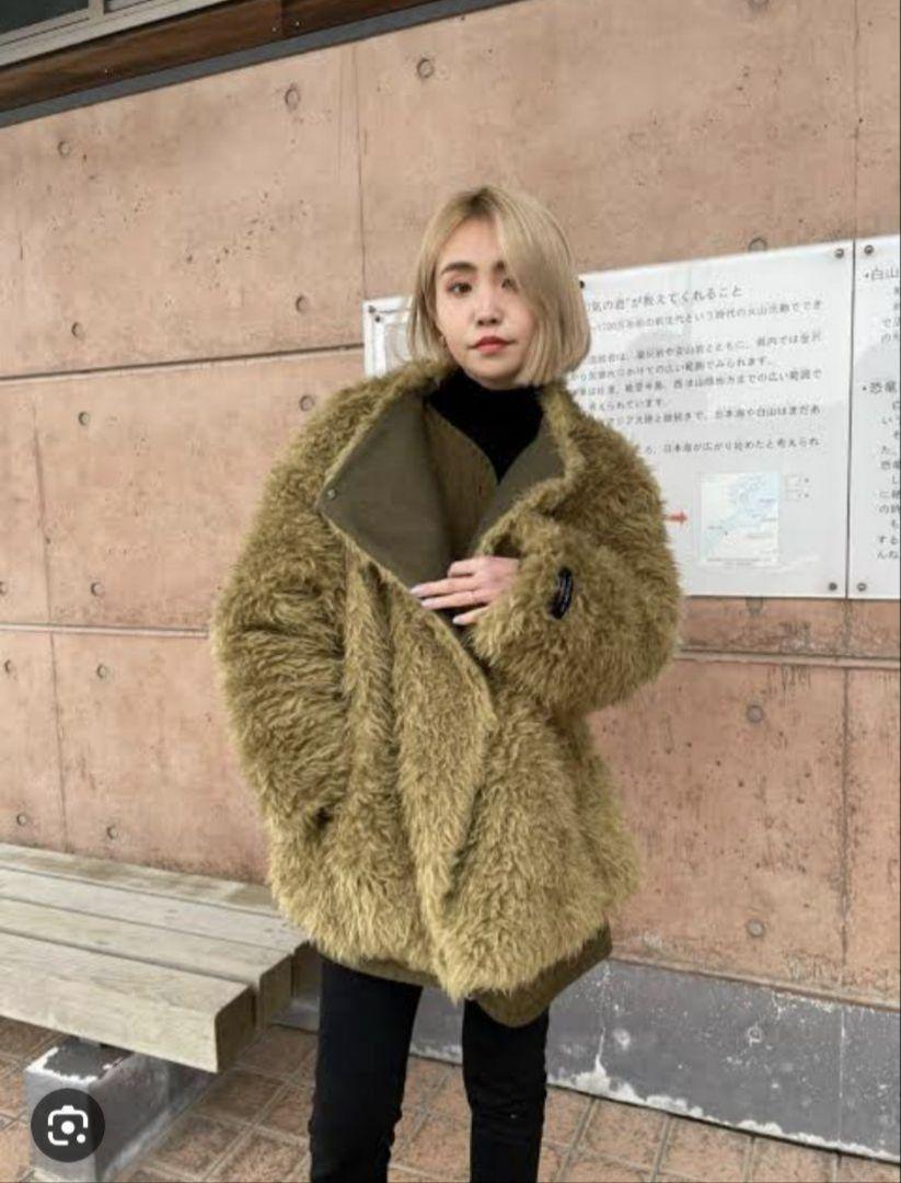 Ameri　LINER SET BOA COAT