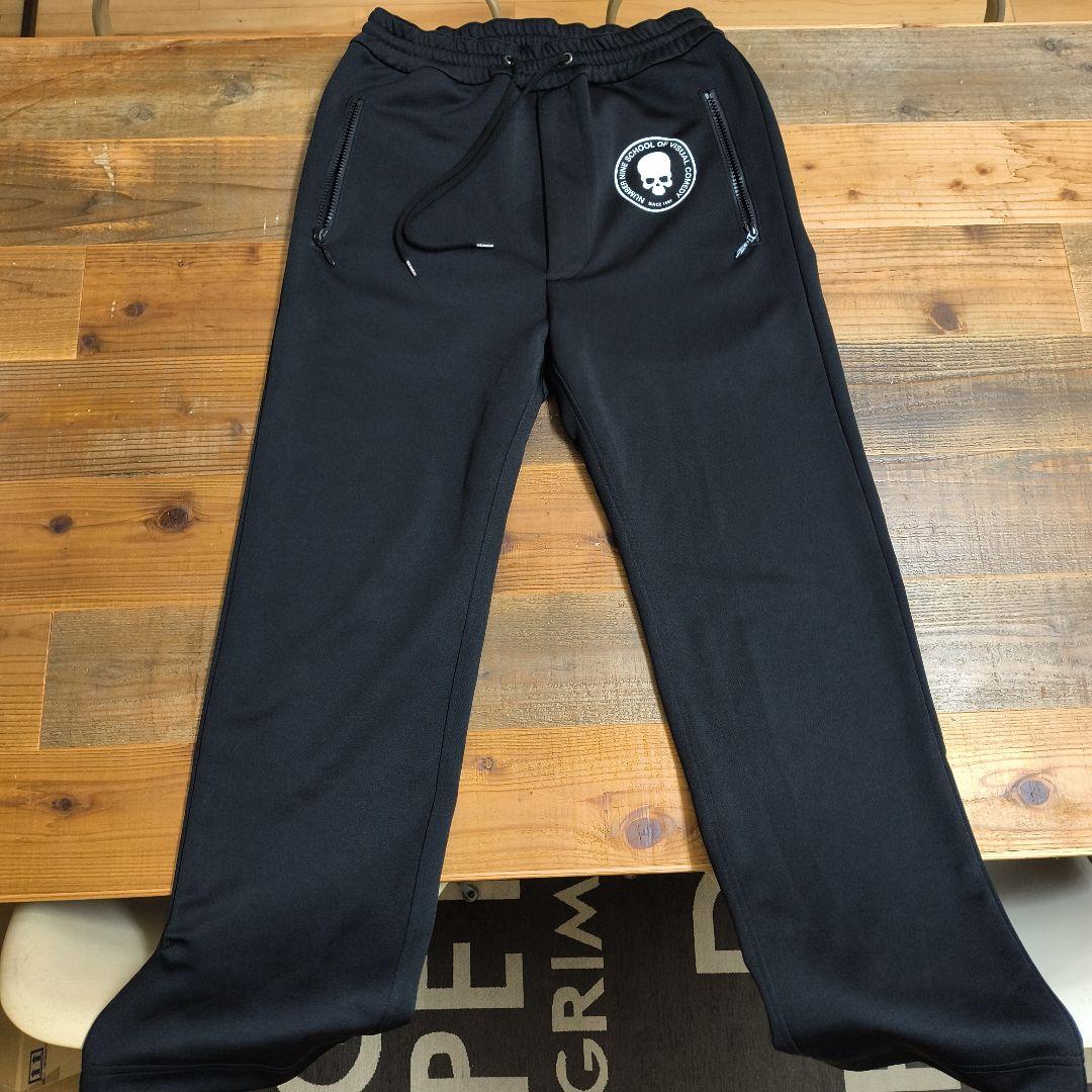 【ほぼ新品】NUMBER NINE スカルロゴ ジャージセット ブラック