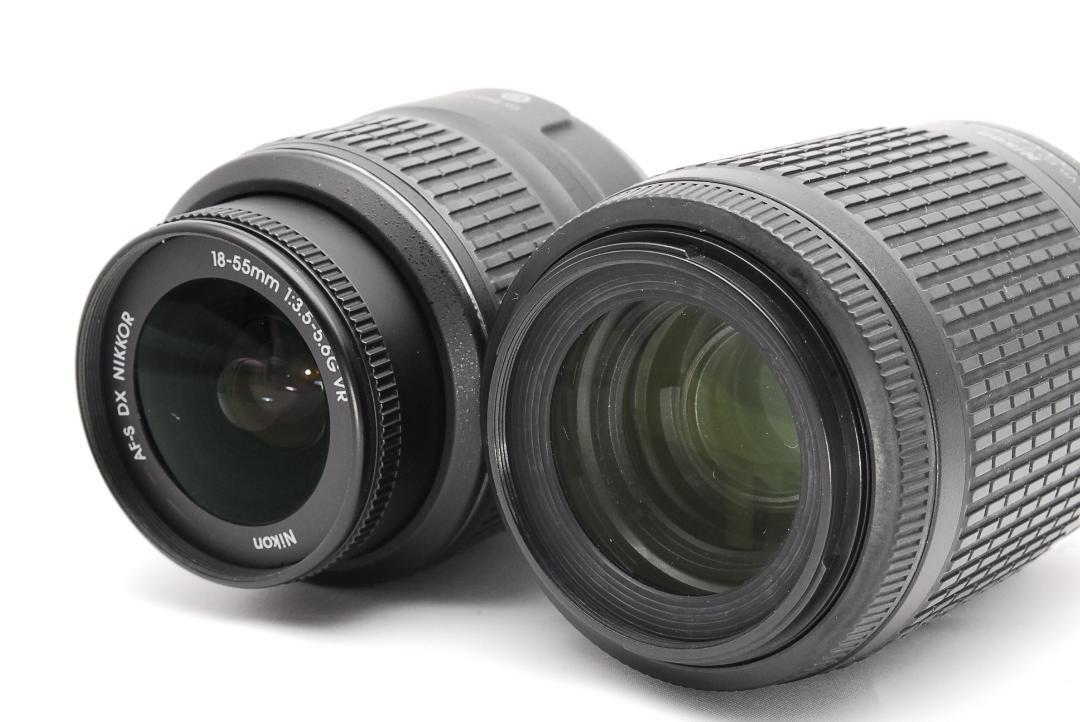 Nikon D60 ♥ニコン♥小型軽量モデル♥️ダブルレンズ♥ 一眼レフ