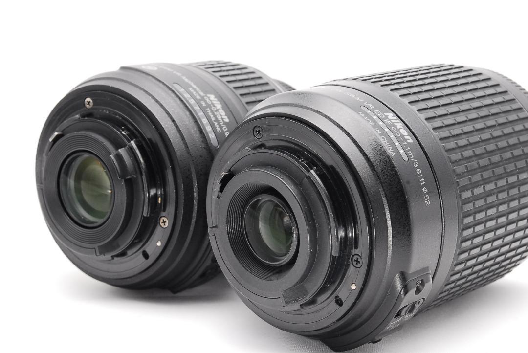 Nikon D60 ♥ニコン♥小型軽量モデル♥️ダブルレンズ♥ 一眼レフ