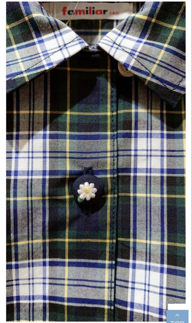 【 美品 】familiar ワンピース 160cm 美品⭐️familiar 160cm ＊