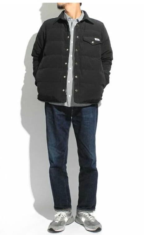 ナンガ ダウンシャツ メルカリ