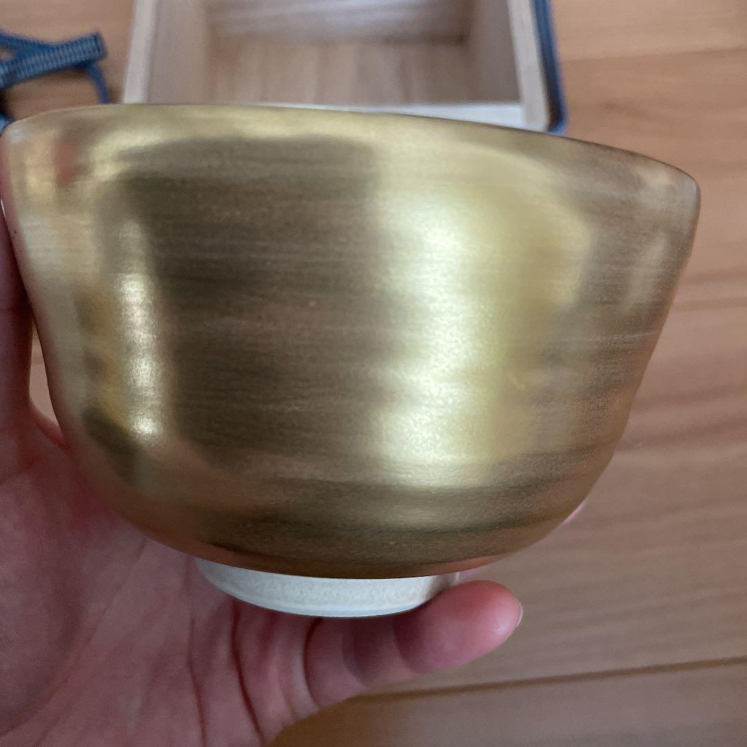 大人気定番 茶道 道具 金地 梅之図 茶盌 能久造 5ZtDj-m88410523855 新作入荷新品
