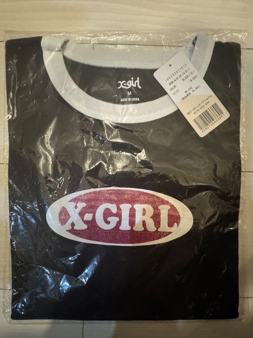 XGIRL Tシャツ　BLACK/M 新品未使用タグ付