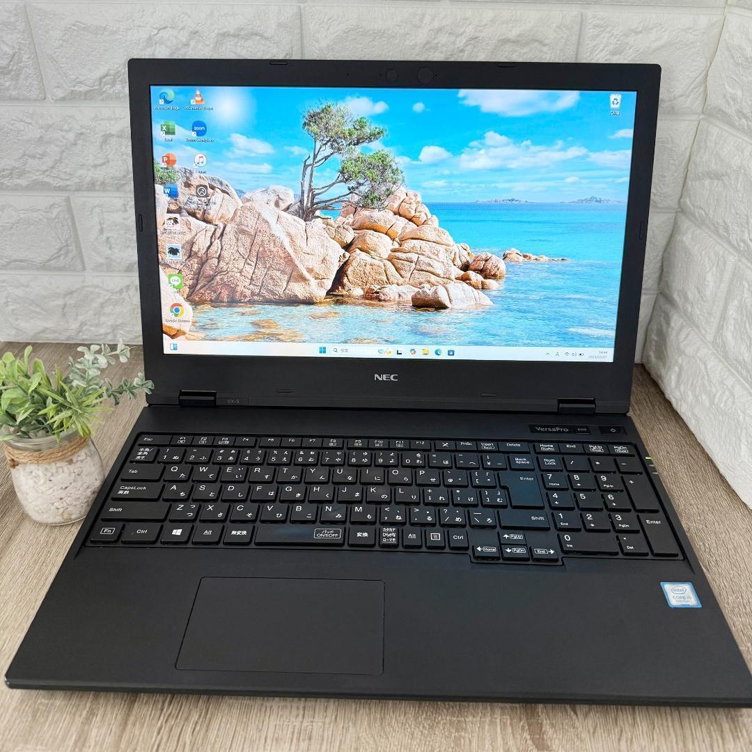 ★VersaPro VKM16X-5★NEC第8世代Corei5ノートPC