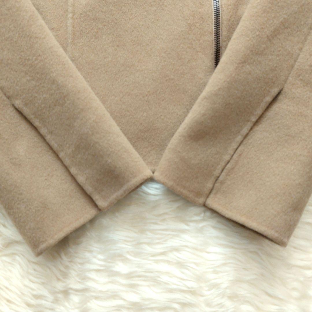 極美品✨フォクシー　カシミヤ100%　ダブルライダース　ショートジャケット　40 極美品✨フォクシー カシミヤ100% ダブルライダース ショート