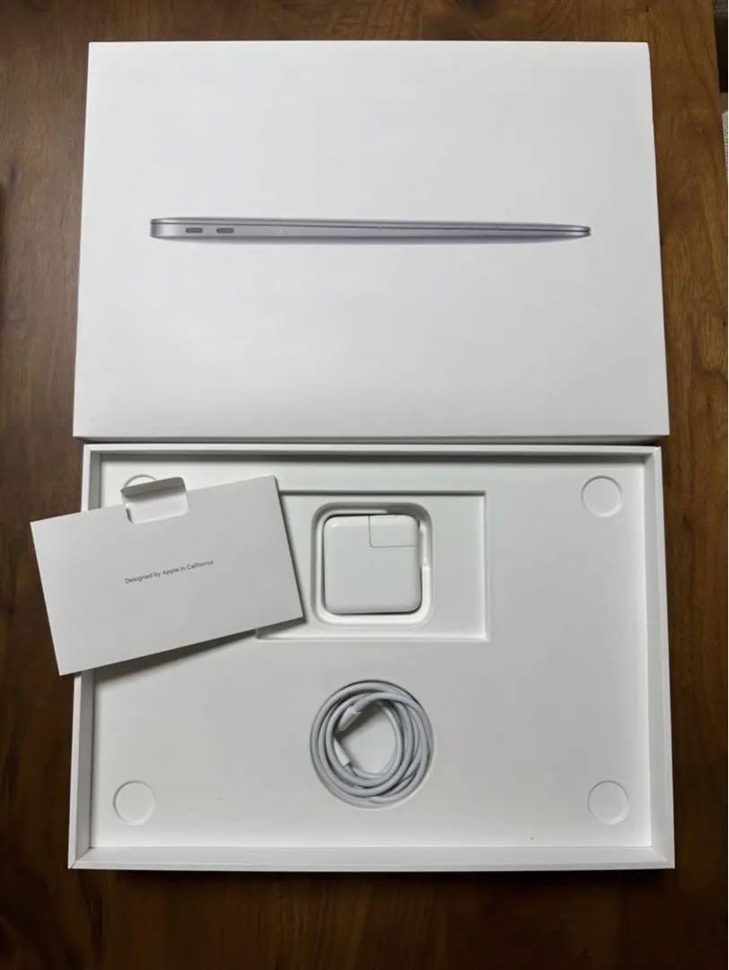 美品❗️MacBook Air 2020 M1チップ 512GB グレイ