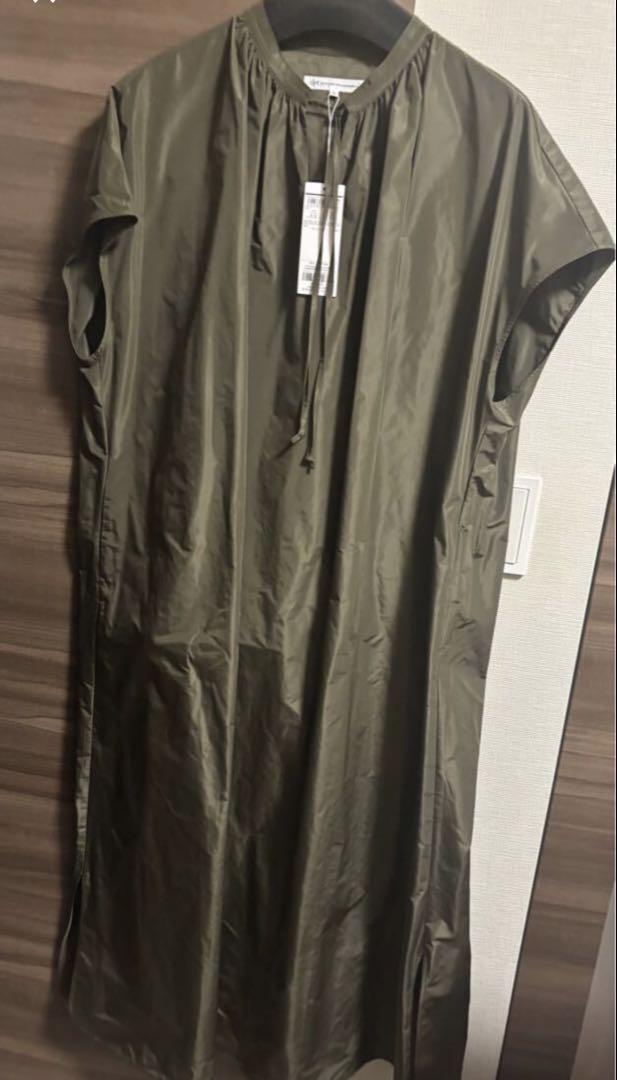 新品23区 48サイズ 半袖ロングワンピース 大きい蛯原友里STORYコラボ