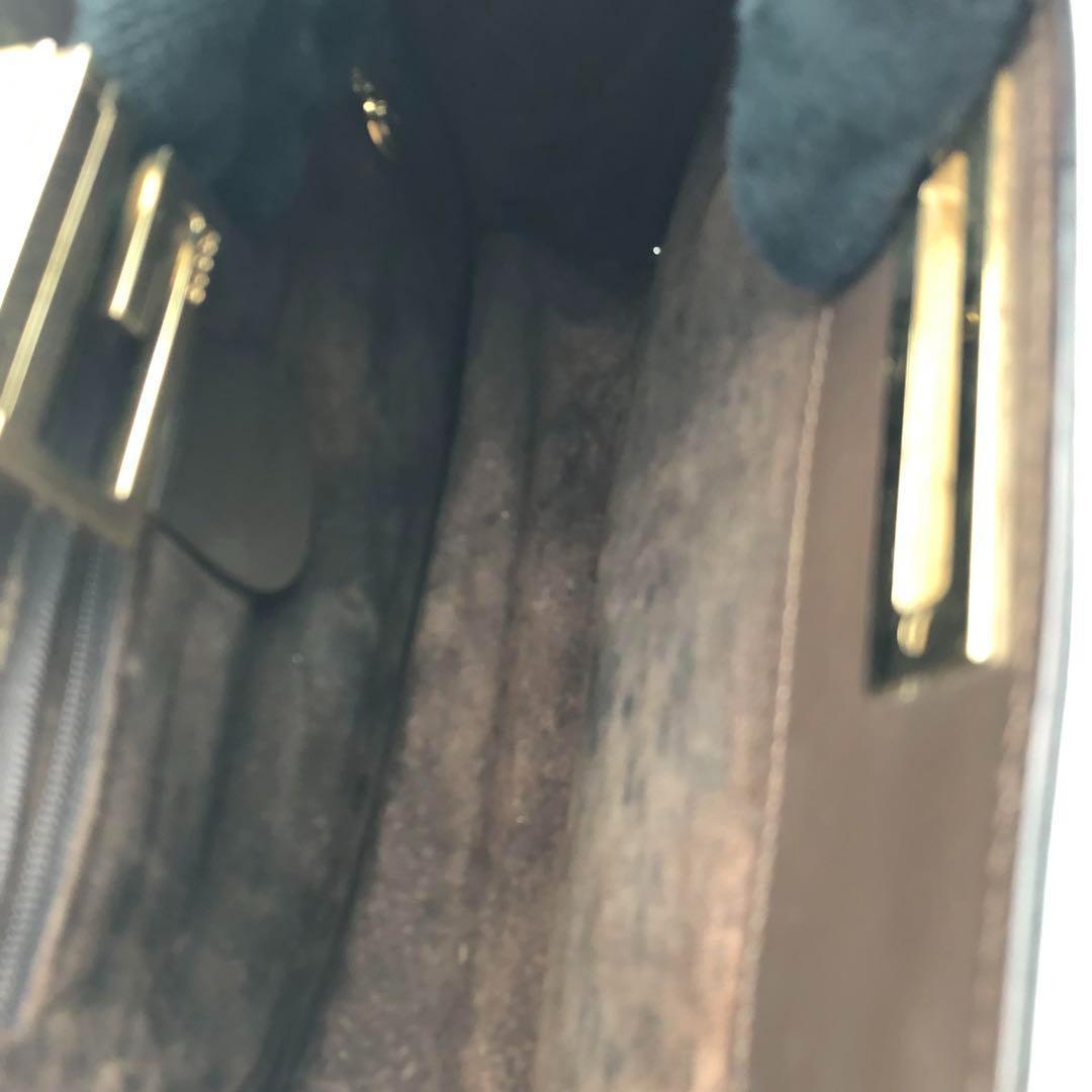 グッチ GUCCI クラッチバッグ G金具 ブラック レザー フォーマル