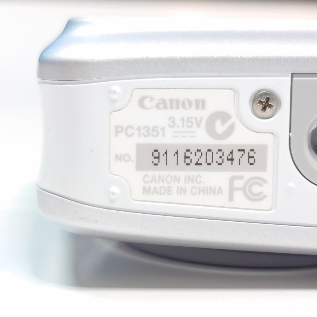 Canon PowerShot A480　シルバー　美品　単三電池式