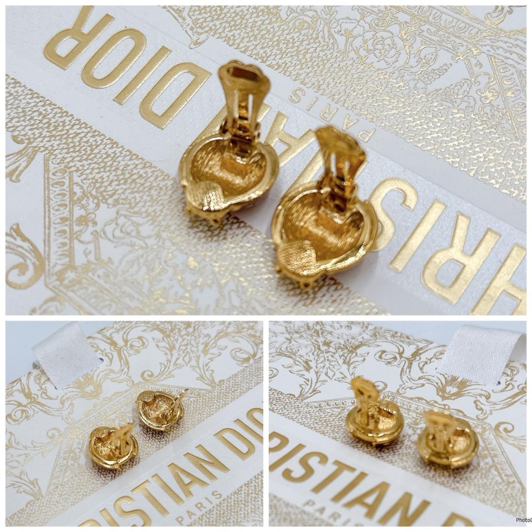 Christian Dior ディオール　イヤリング　てんとう虫　レッド　221