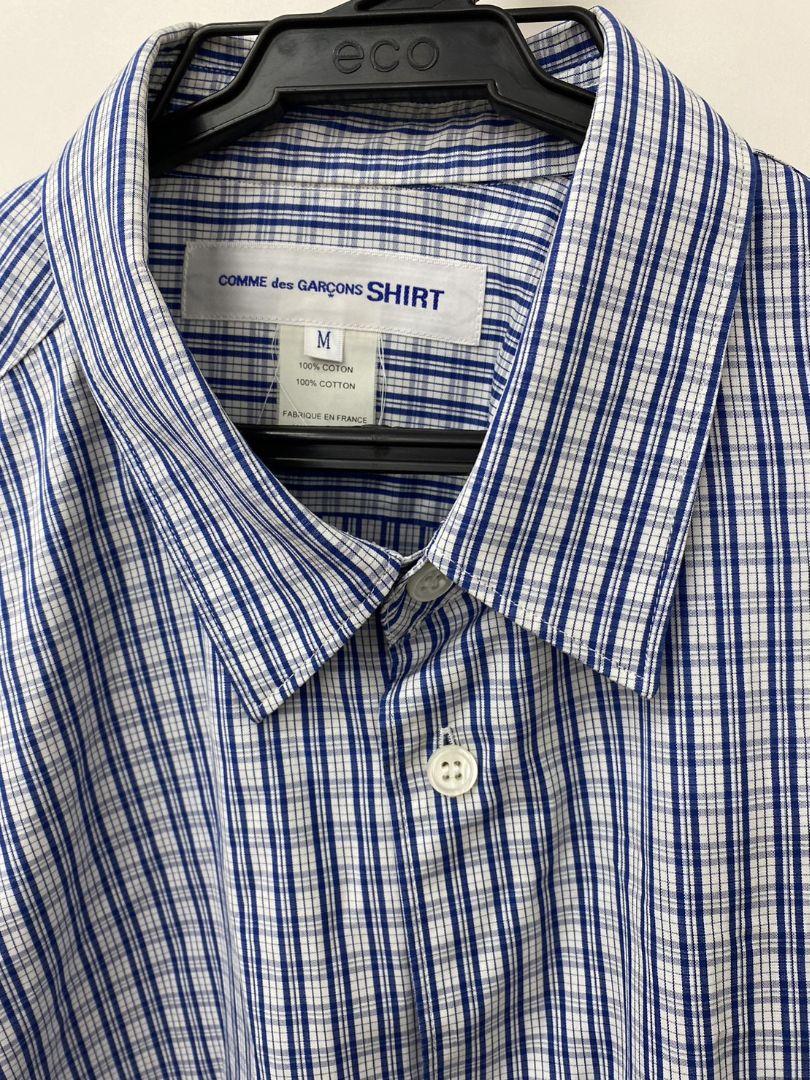 入荷なう COMME des GARCONS SHIRT 変形 チェックシャツ】 トップス