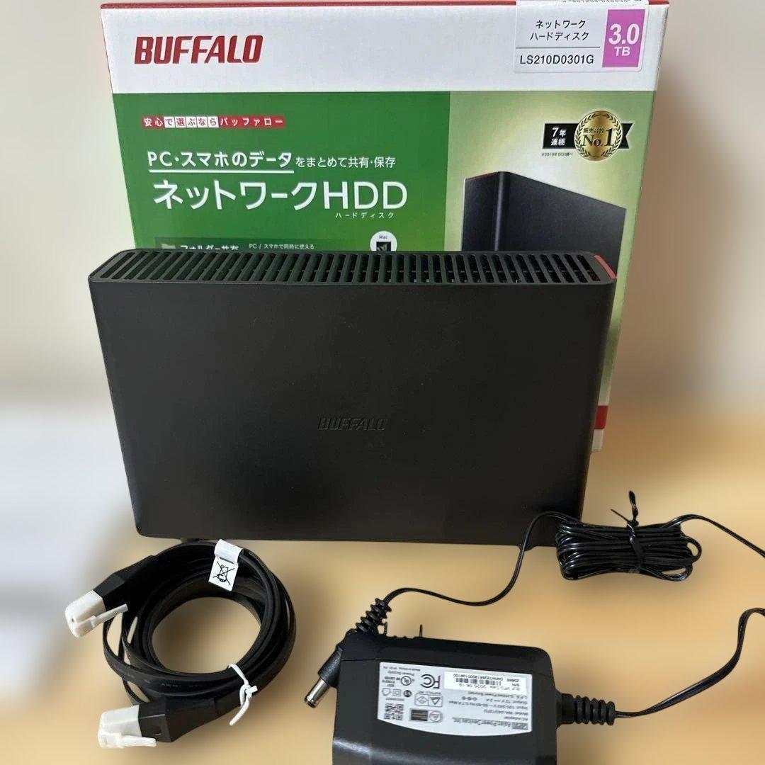 BUFFALO LinkStation 3TB ネットワークHDD(NAS) BUFFALO LinkStation 3TB ネットワークHDD(NAS)