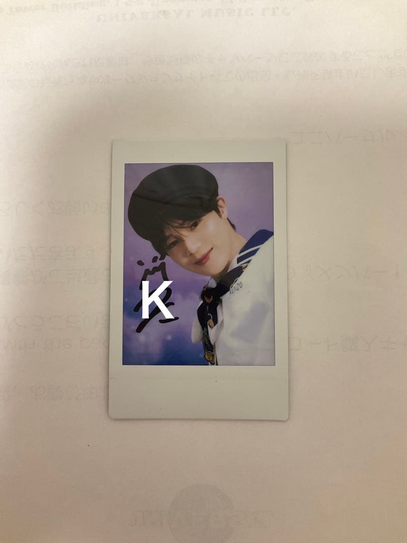 人気定番 k &team チェキ 直筆サイン サイン トレカ K-POP/アジア
