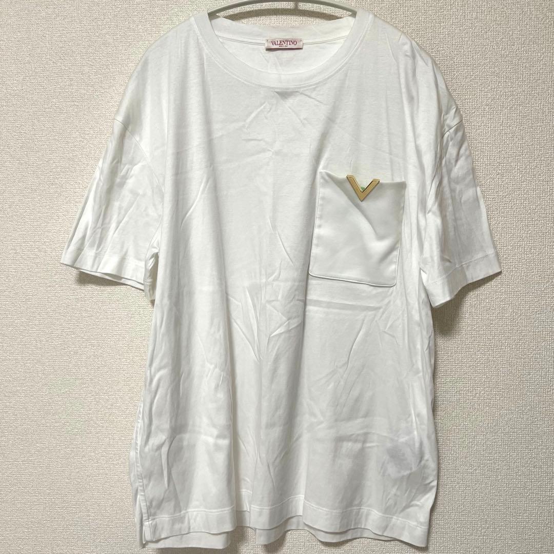 ヴァレンティノVALENTINO Tシャツ Vポケットロゴ　L