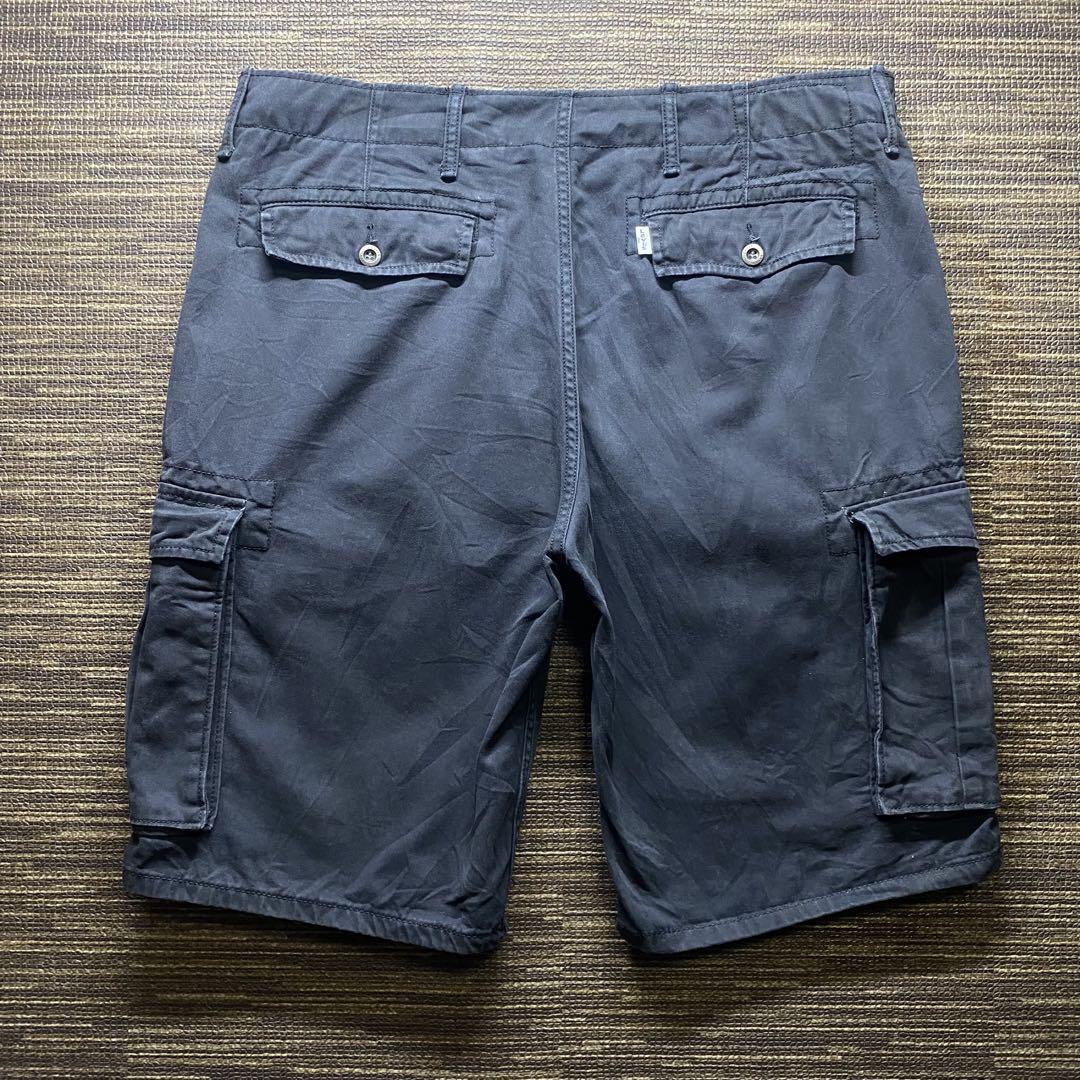 Levi's 569 ブラックショートパンツ W31L LEVI'S ブラック カーゴショートパンツ w34 wrangle LEE - メルカリ