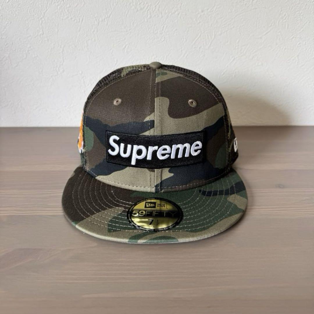 Supreme 59FIFTY メッシュキャップ 7 1/8 Supreme 59FIFTY カモフラージュ メッシュキャップ 7 1/2 - メルカリ