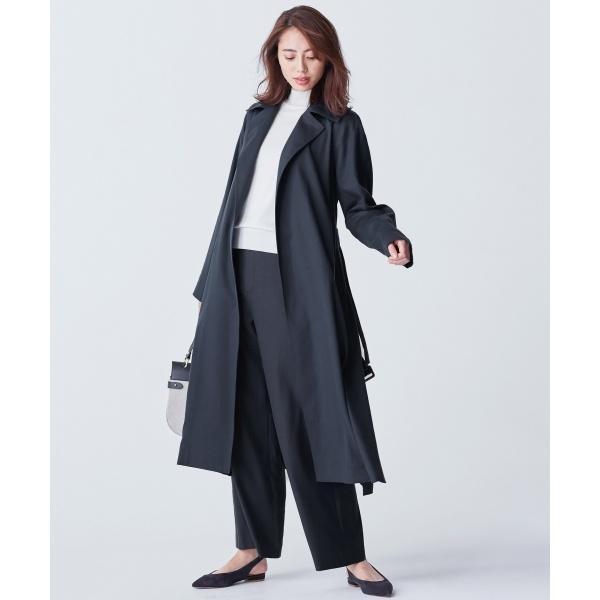 714新品23区Vintege Soft Twillラップコート44￥50600