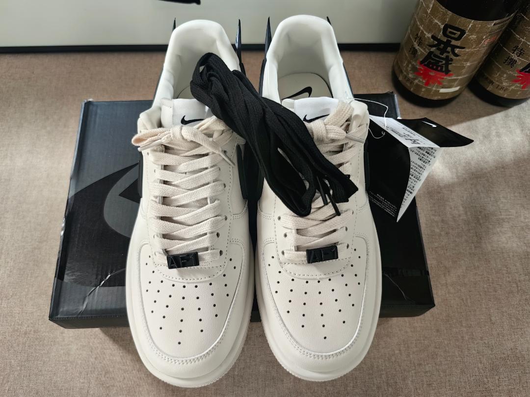 AMBUSH Nike Air Force 1 ホワイト/ブラック 26.5cm