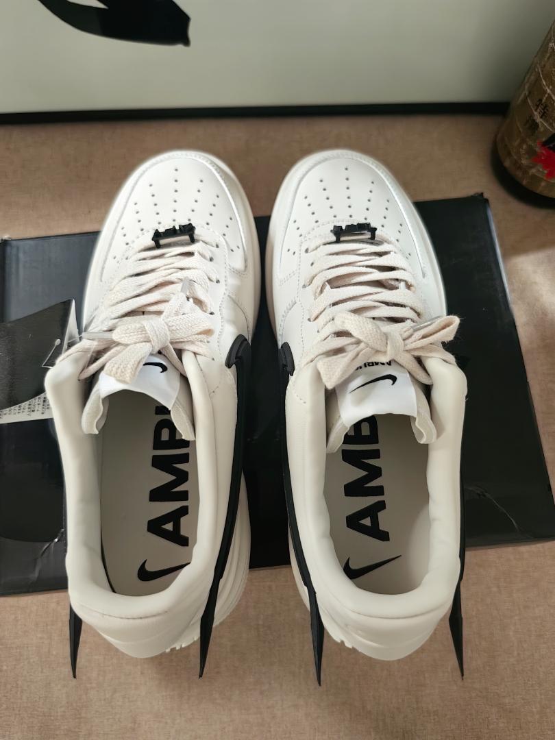 AMBUSH Nike Air Force 1 ホワイト/ブラック 26.5cm