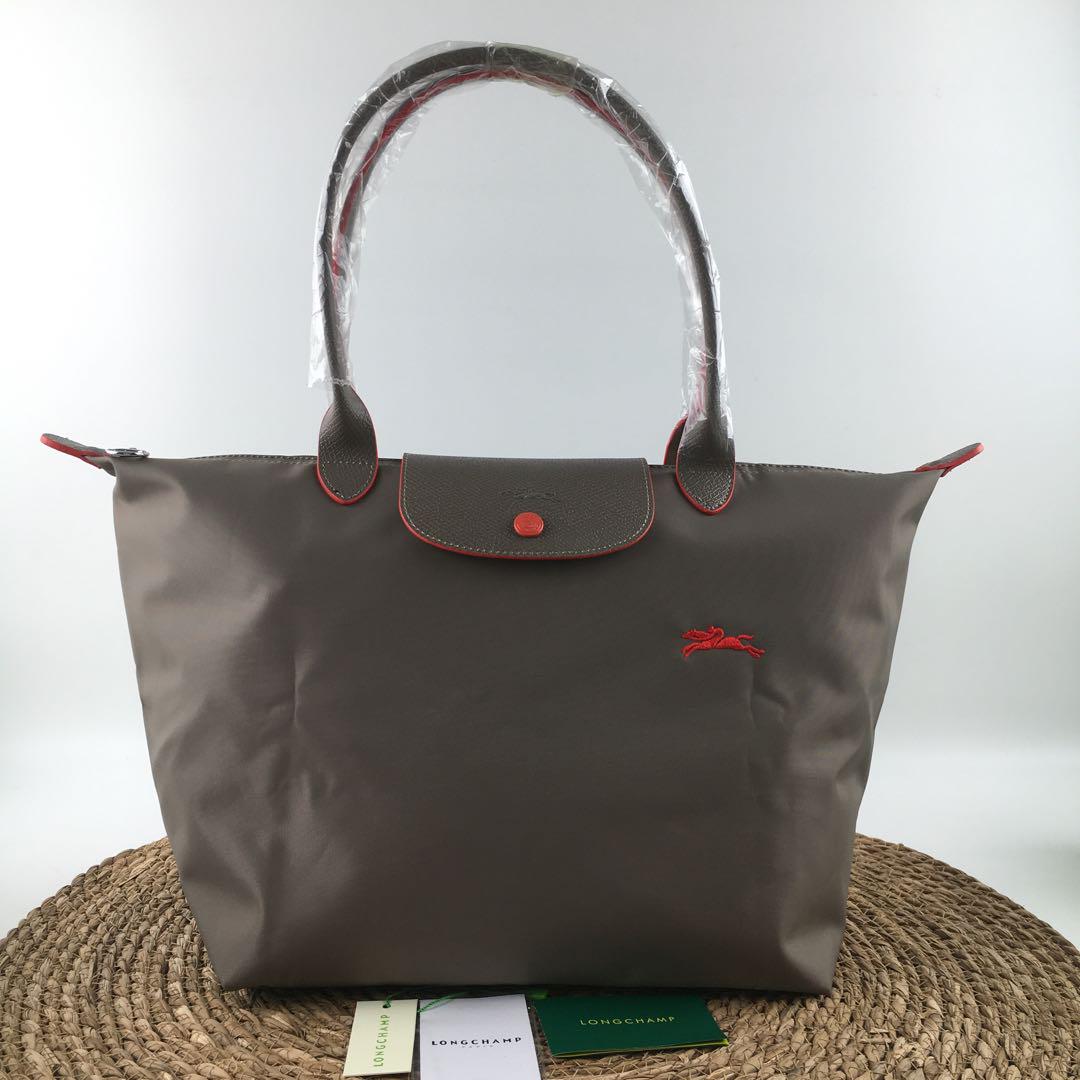 今年も話題の 新品未使用【LONGCHAMP】トートバッグ 70周年 馬刺繍 Lサイズ バッグ