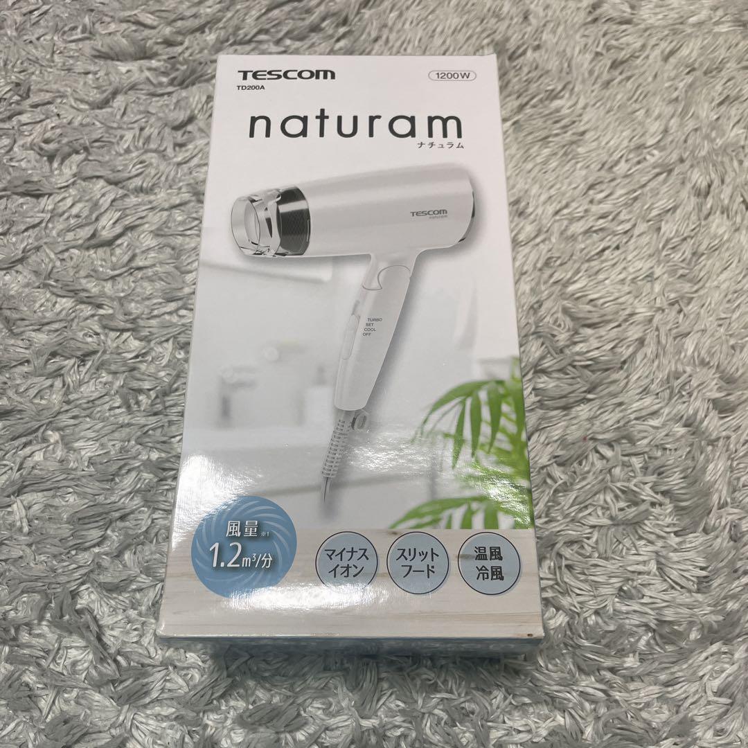 【新品・未使用】TESCOM TD200A(W) WHITE