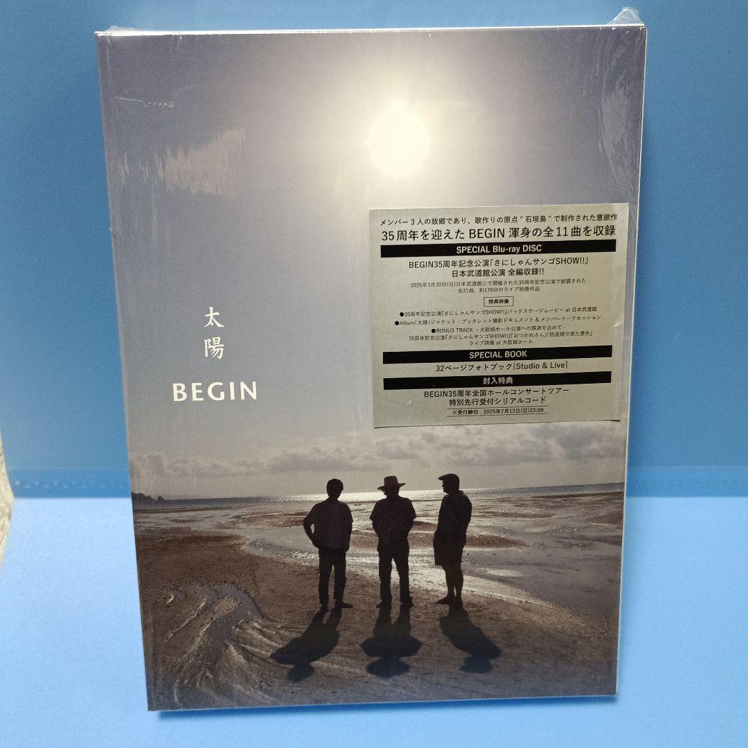 BEGIN　太陽　初回限定版 Blu-ray35周年記念公演 フォトブック付き