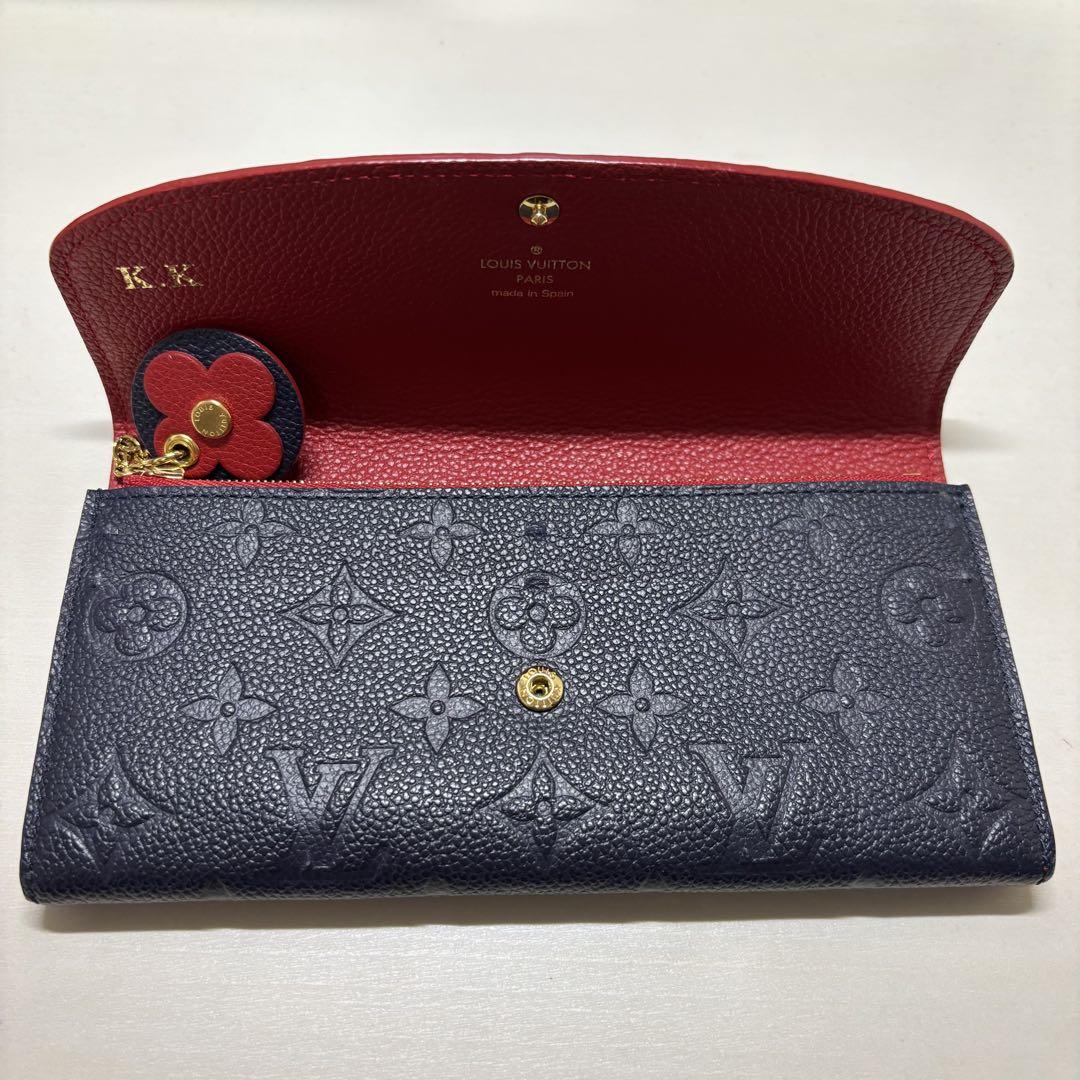 Louis Vuitton⭐︎ポルトフォイユエミリ⭐︎アンプラント⭐︎長財布⭐︎フラワー