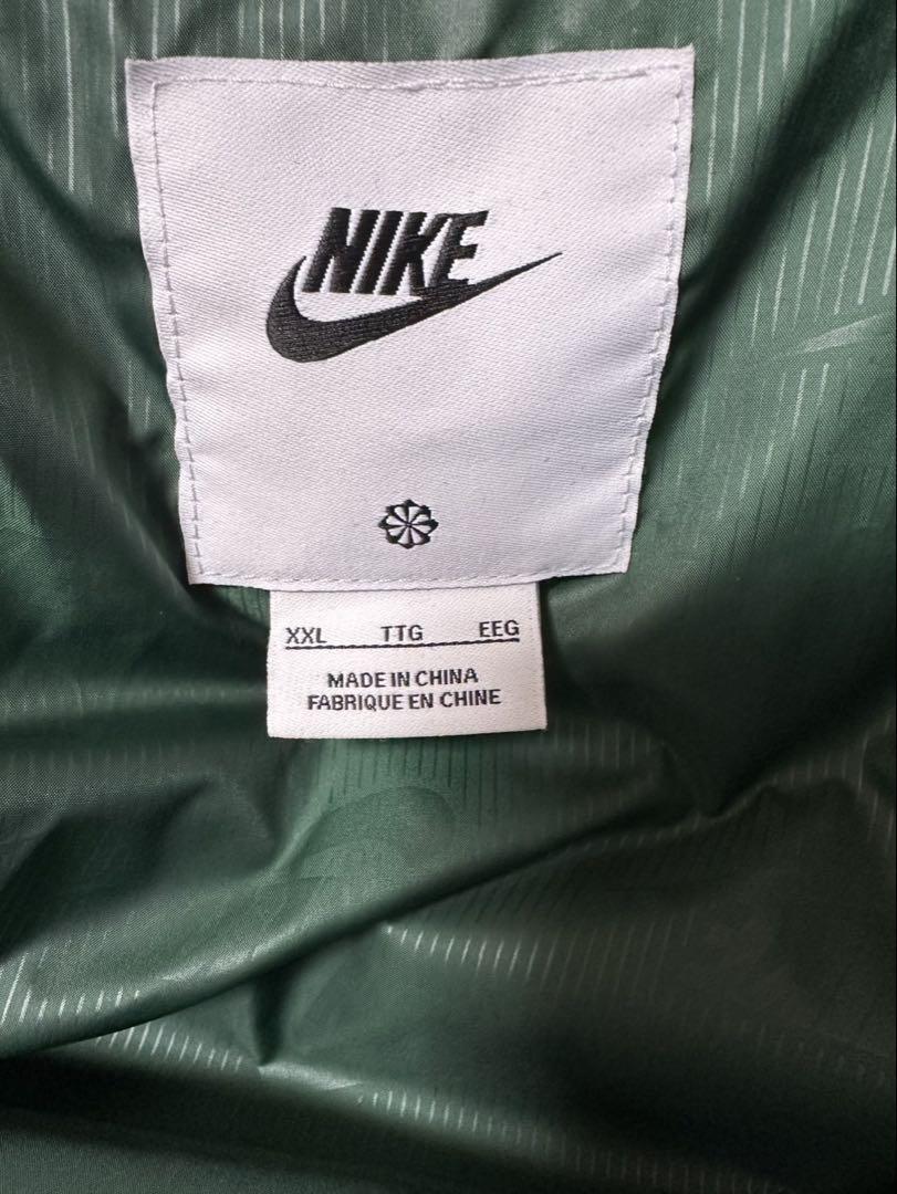 Nike ダウンジャケット ダークグリーン　XXL