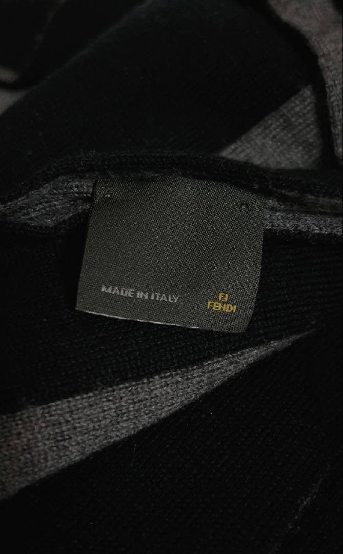 フェンディ　FENDI マフラー　ストール　ウール100%